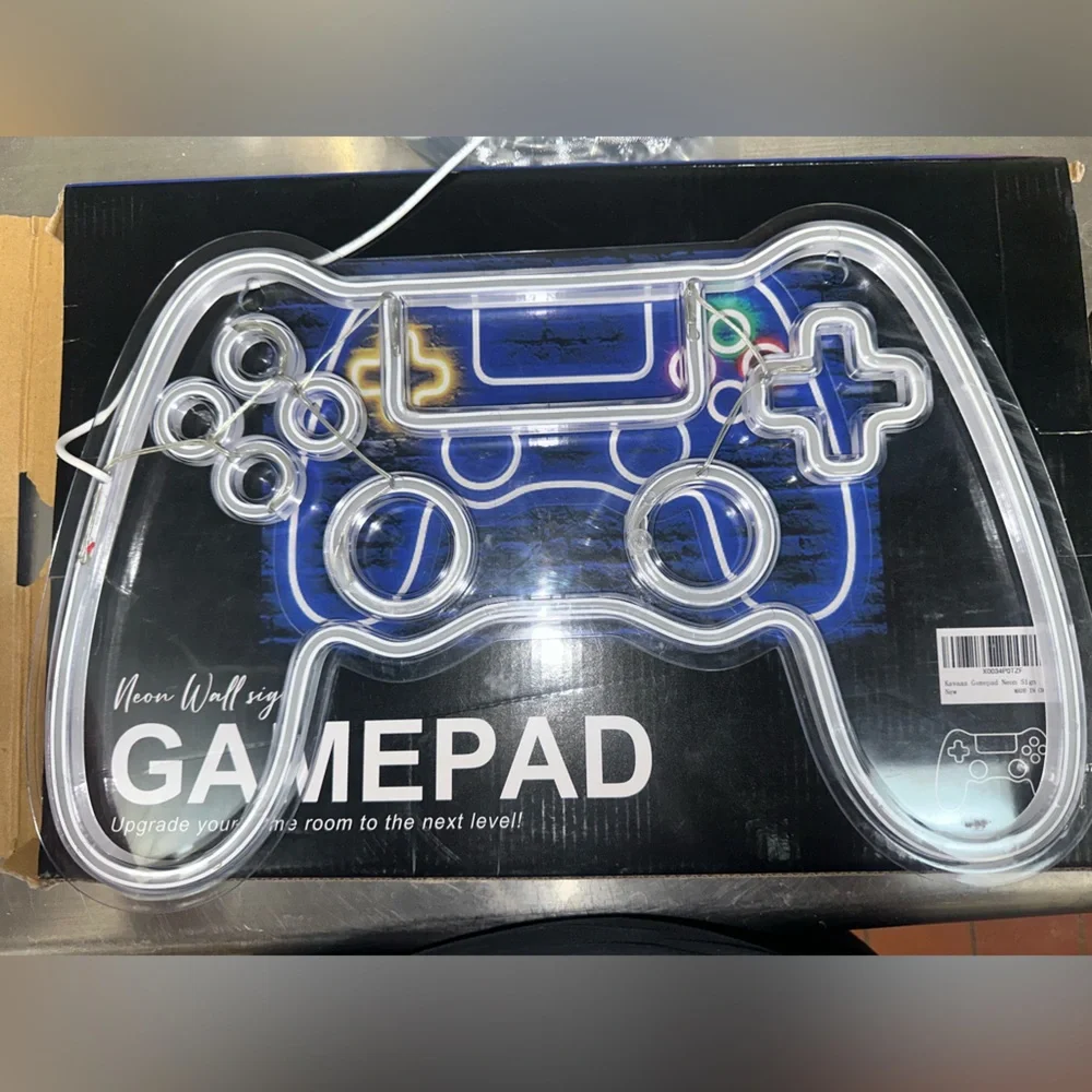 LED Gaming Controller Neon Sign